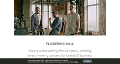 Desktop Screenshot of flickeringwall.com